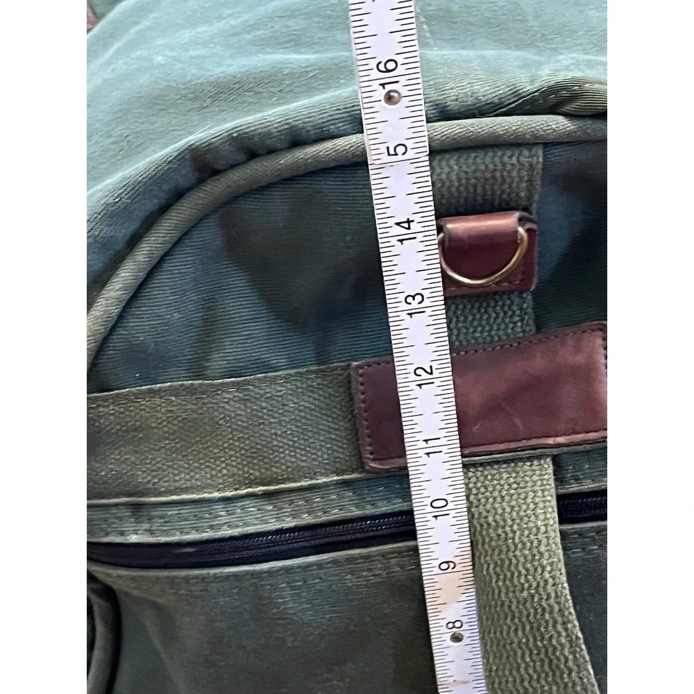 Orvis Battenkill Canvas / Leather Duffle Bag -XL Large 34